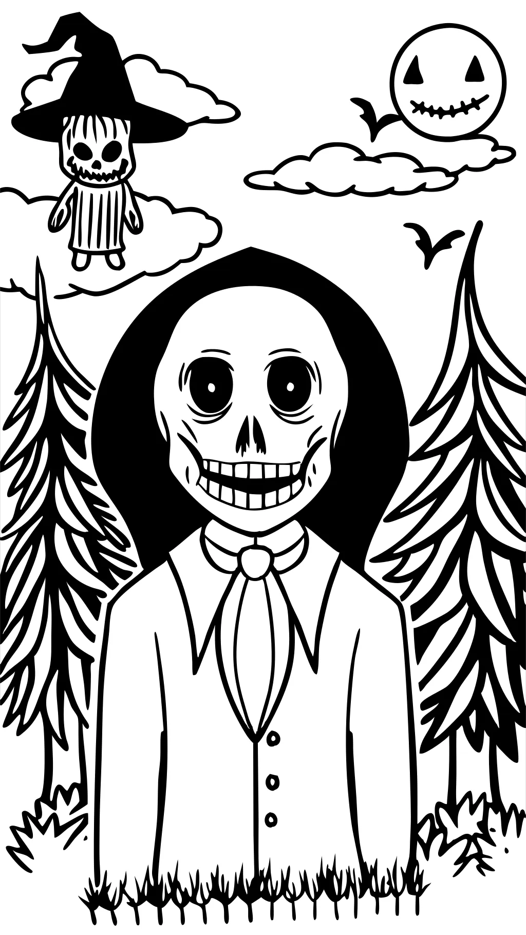 coloriages de creepypasta